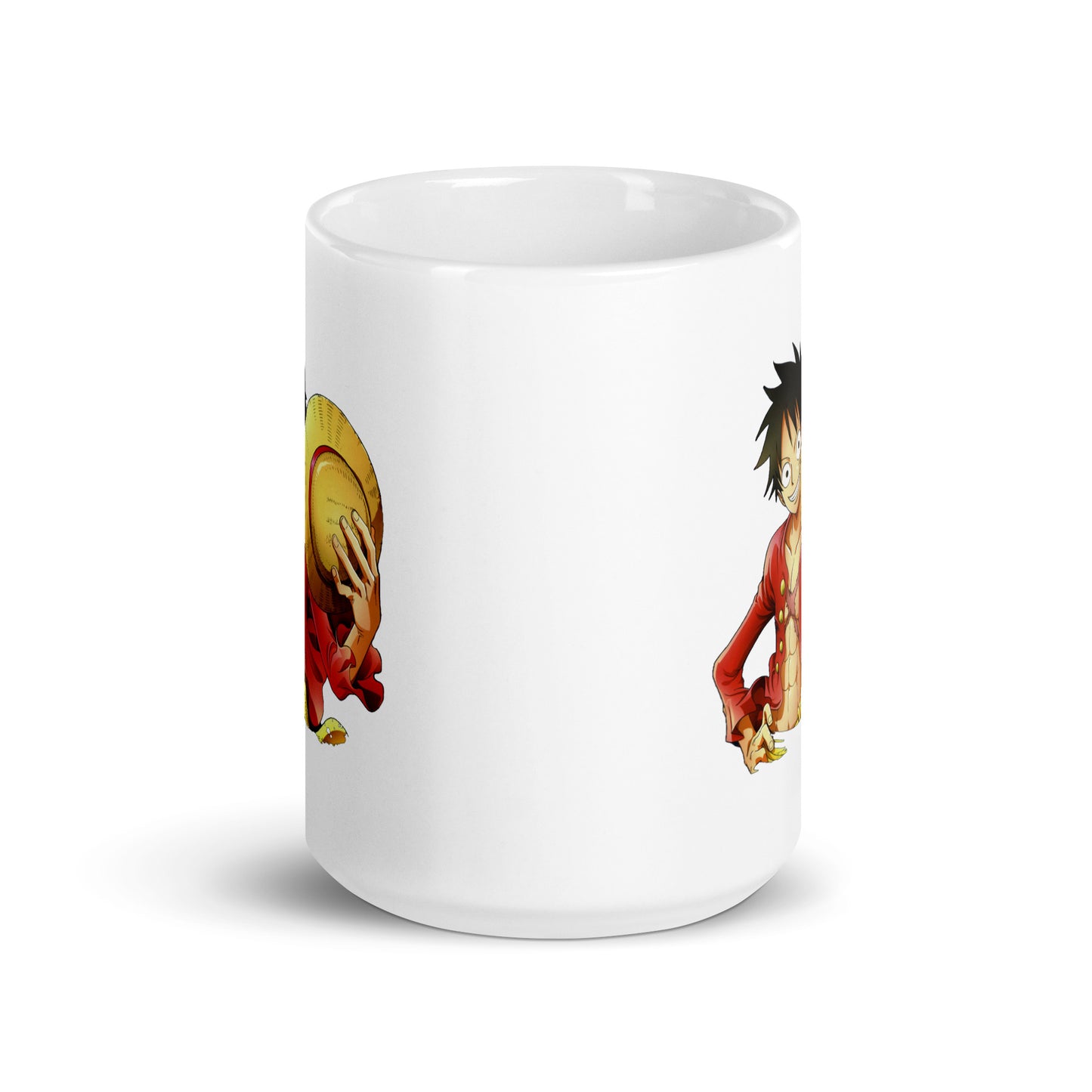 White Glossy Mug - Luffy 19