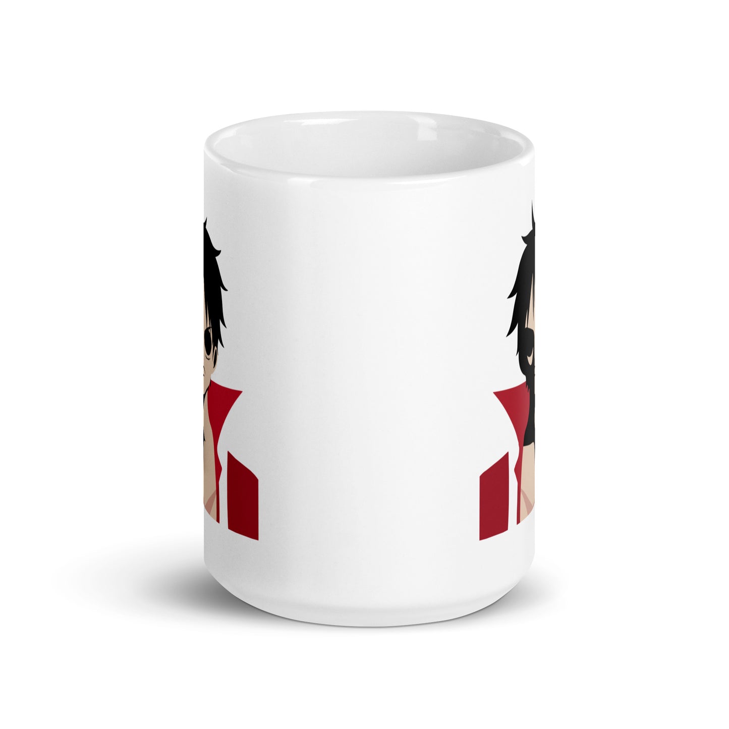 White Glossy Mug - Luffy 21