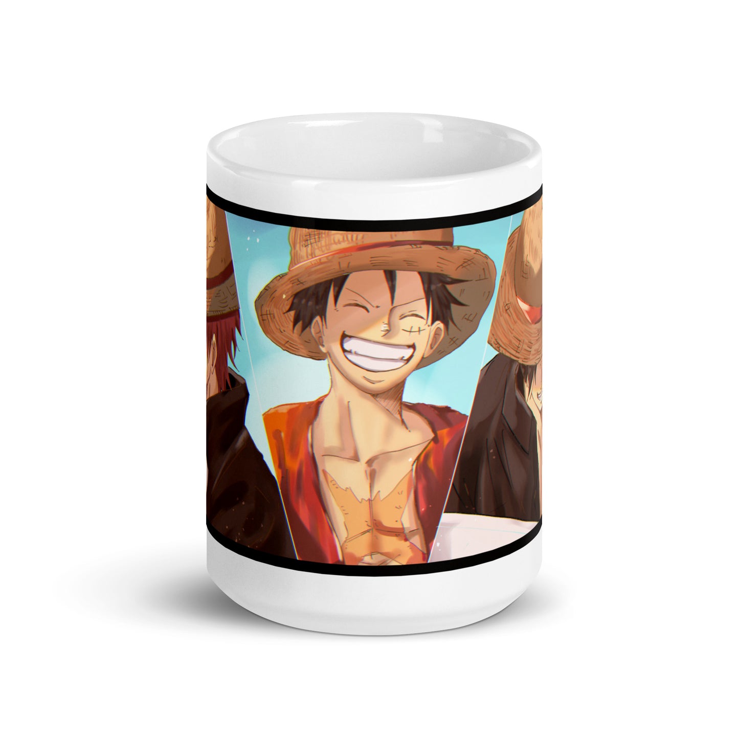 White Glossy Mug - Luffy 29