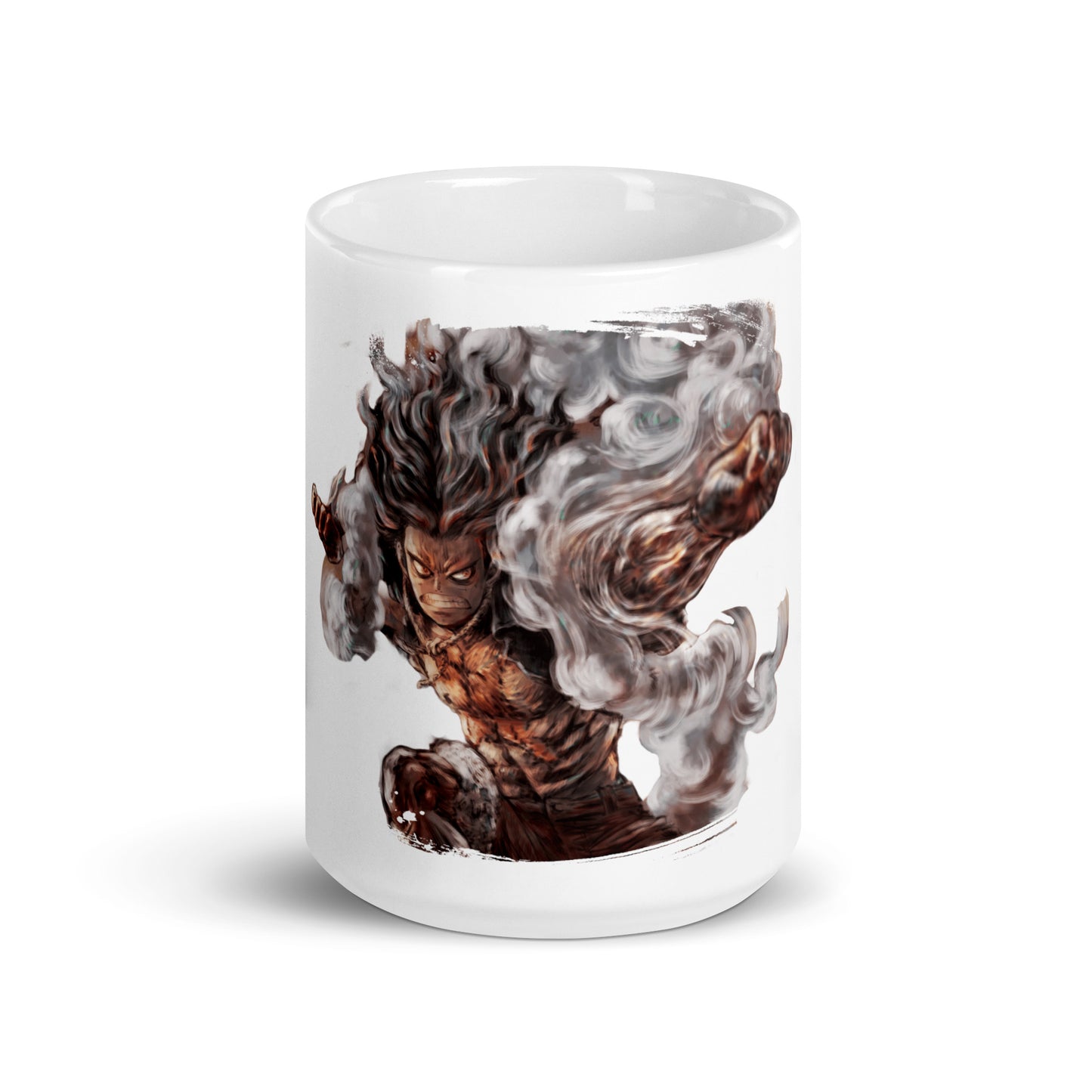 White Glossy Mug - Luffy 30