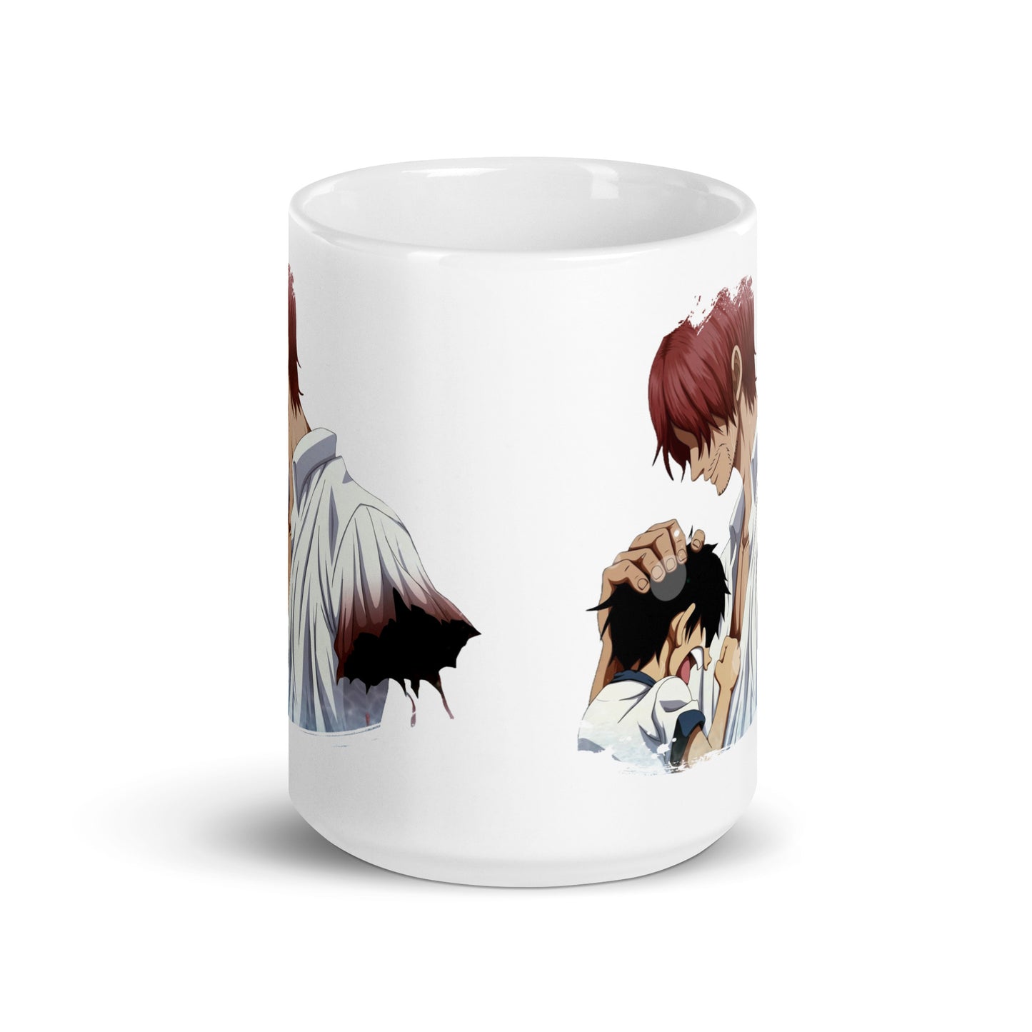 White Glossy Mug - Luffy 39