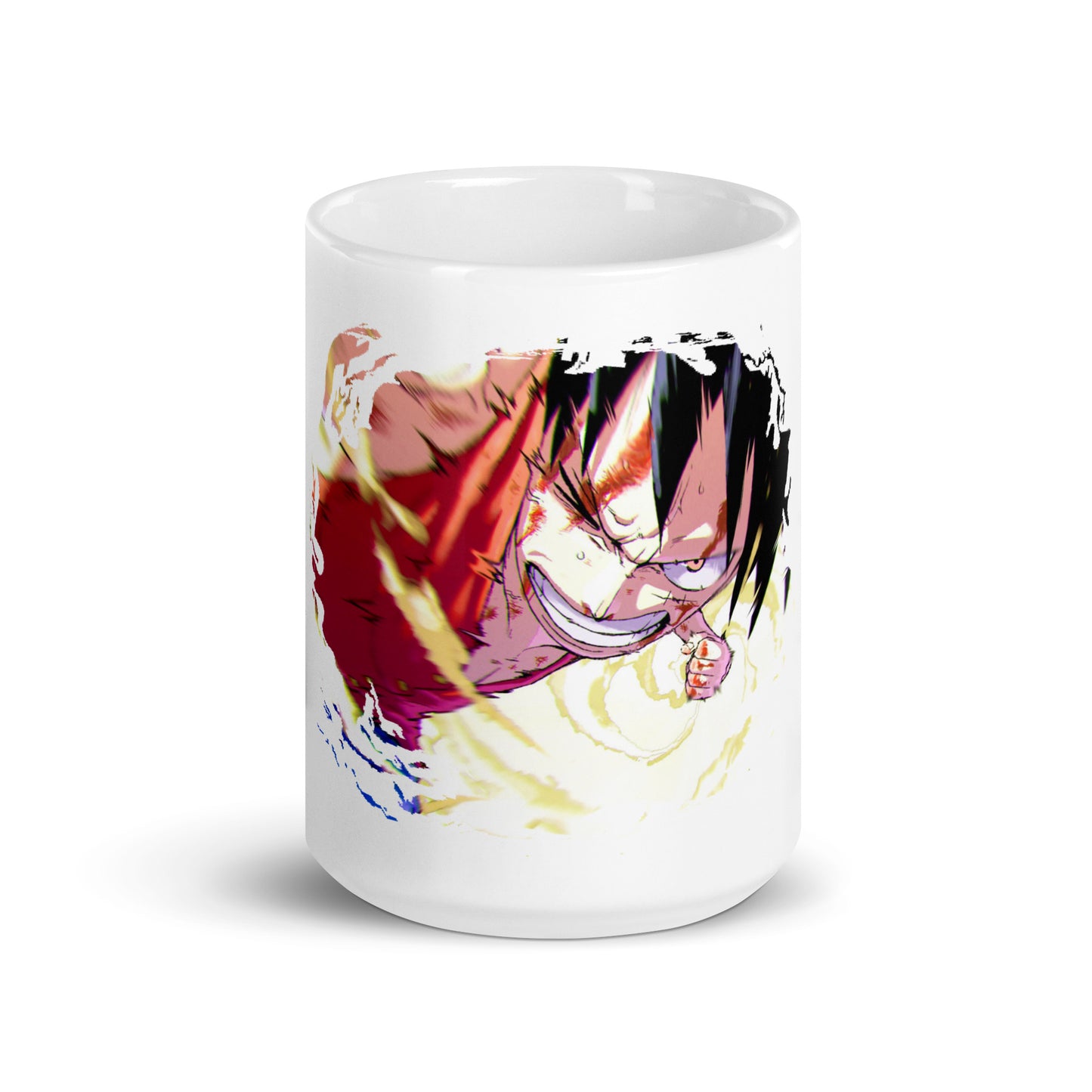 White Glossy Mug - Luffy 40