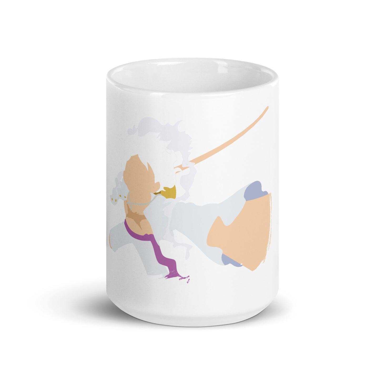 White Glossy Mug - Luffy 58