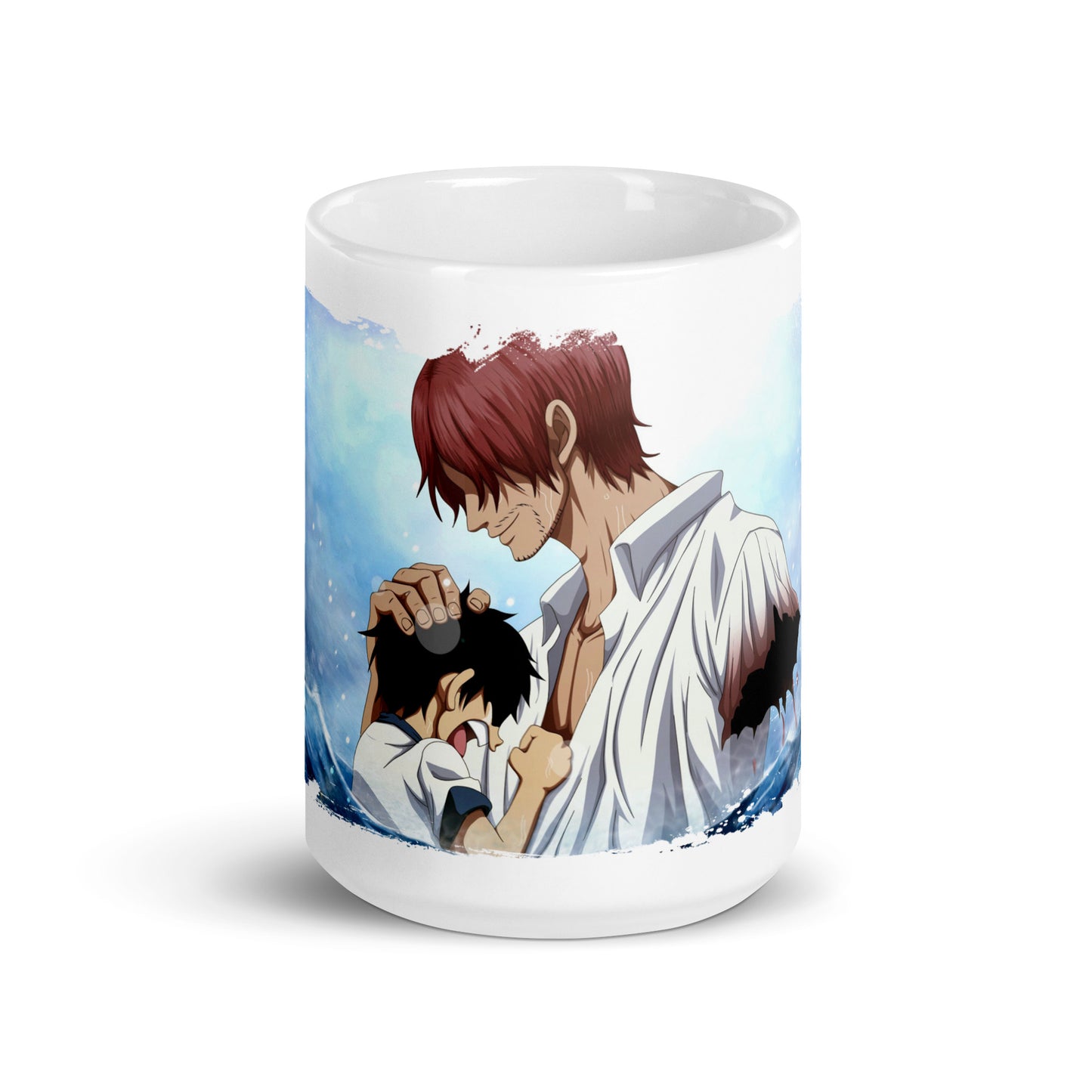 White Glossy Mug - Luffy 63