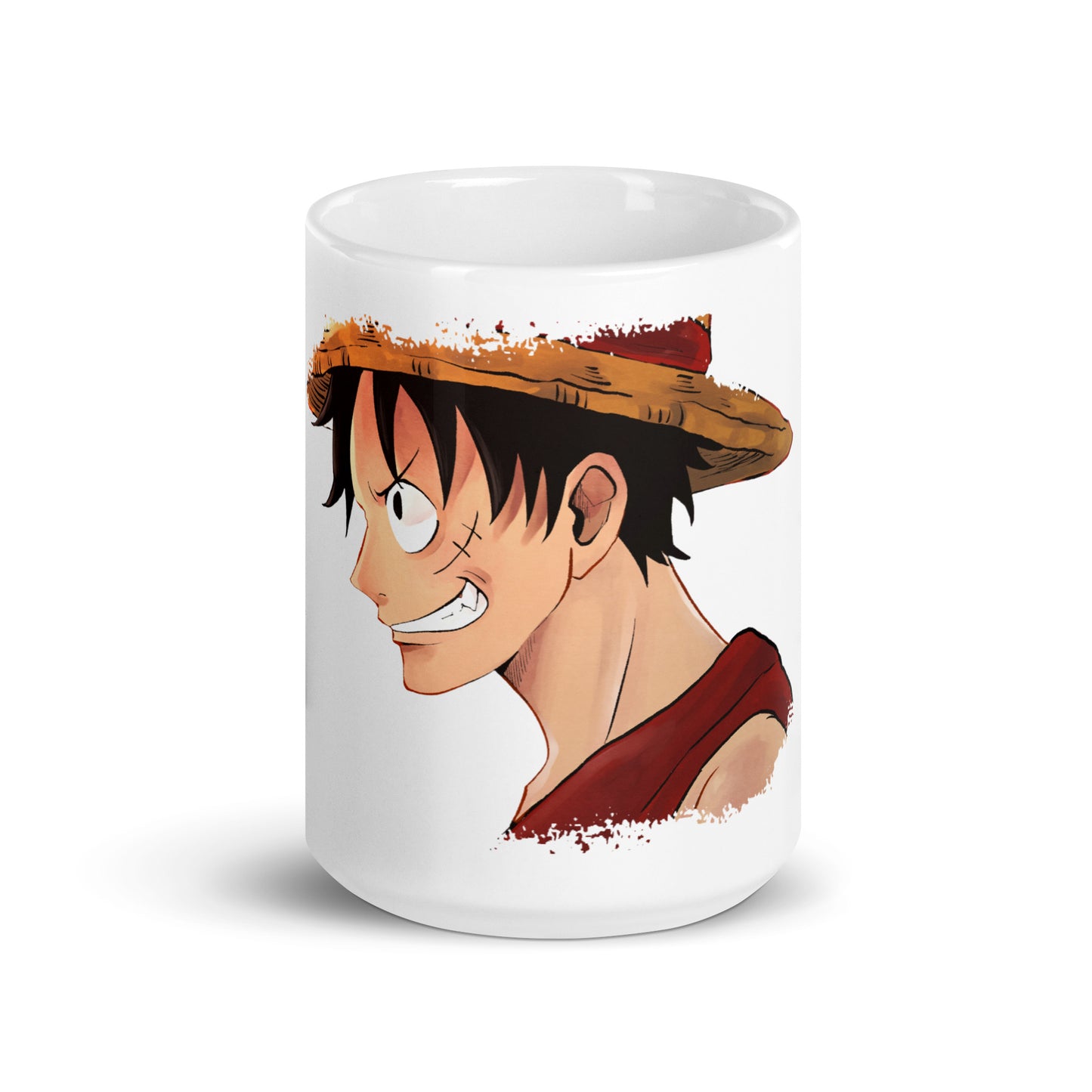 White Glossy Mug - Luffy 68