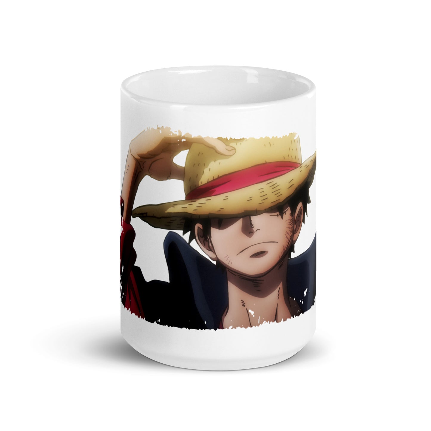 White Glossy Mug - Luffy 70