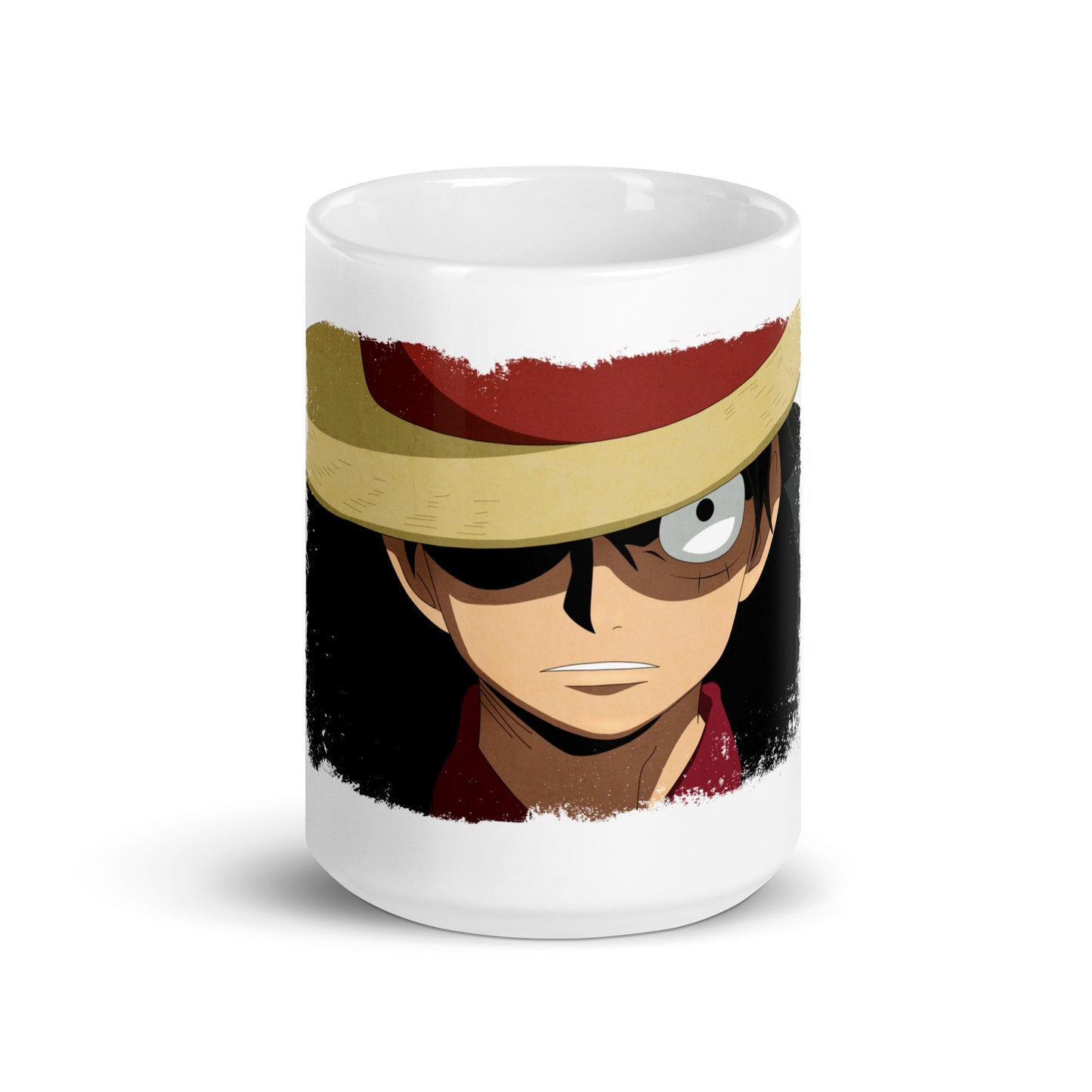 White Glossy Mug - Luffy 73