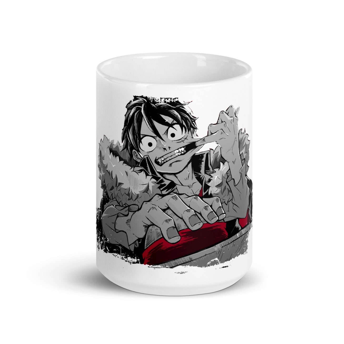 White Glossy Mug - Luffy 76