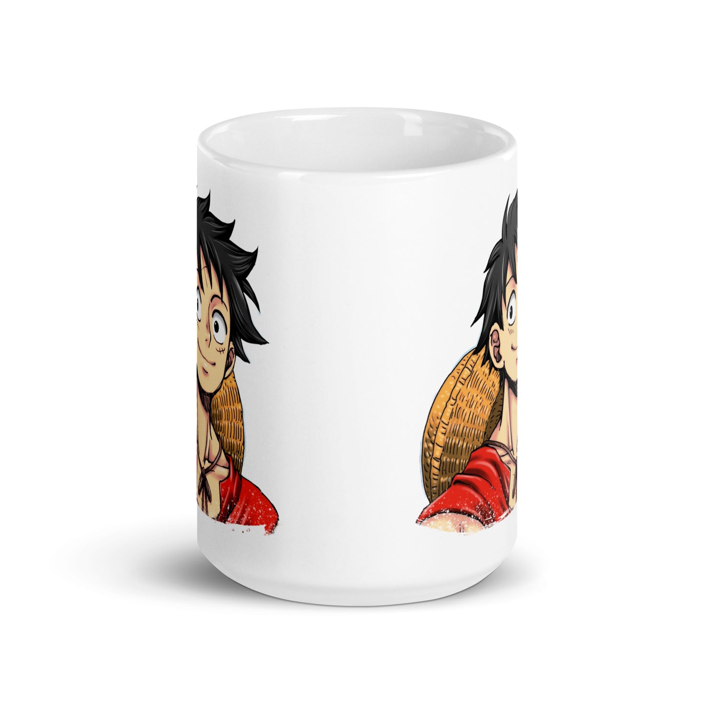 White Glossy Mug - Luffy 77