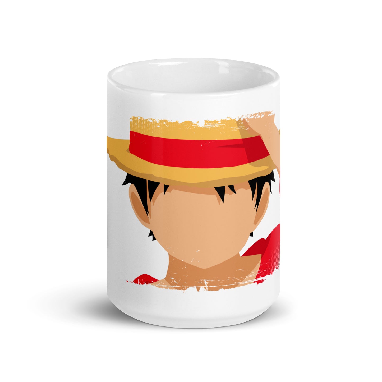 White Glossy Mug - Luffy 78