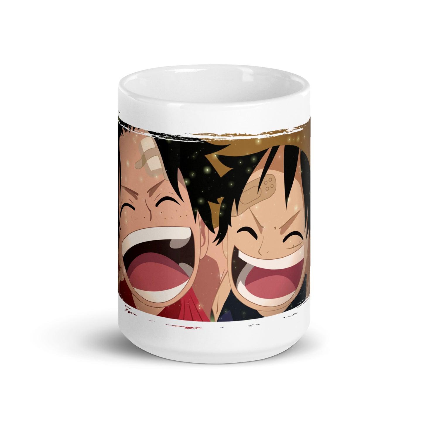 White Glossy Mug - Luffy 82