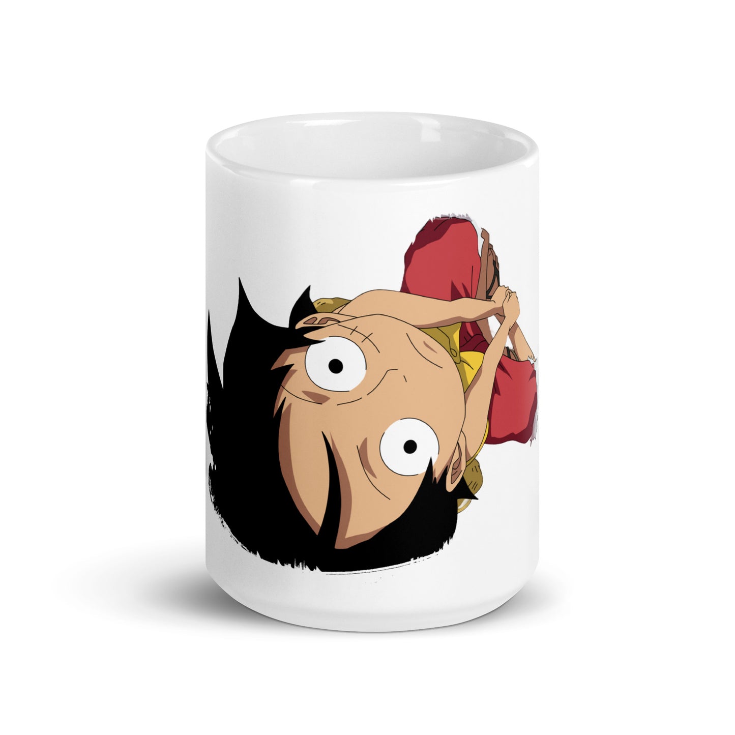 White Glossy Mug - Luffy 84