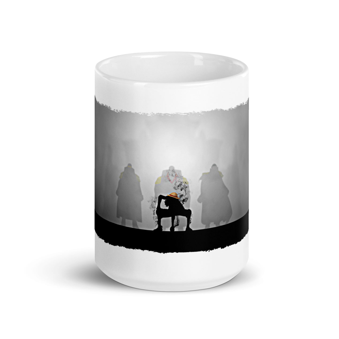 White Glossy Mug - Luffy 86