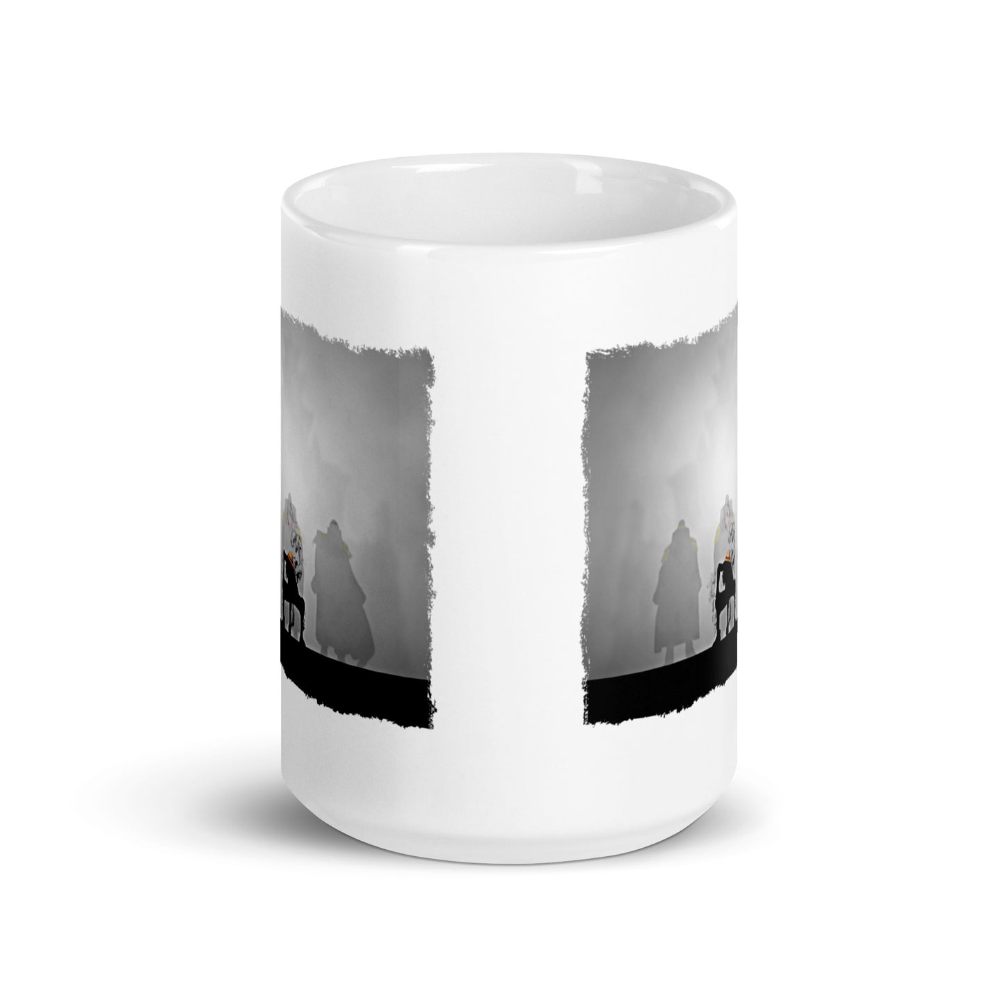 White Glossy Mug - Luffy 87