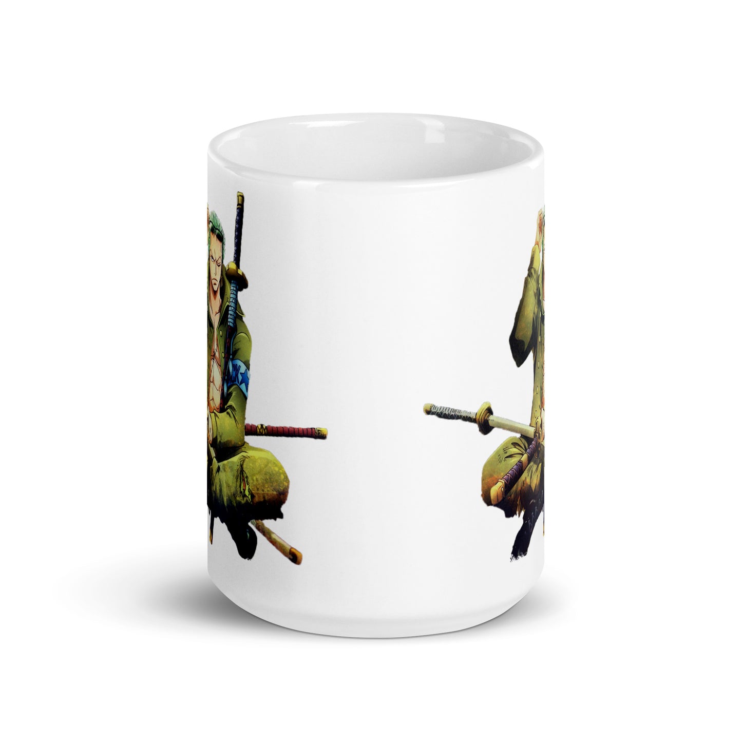 White Glossy Mug - Zoro 7