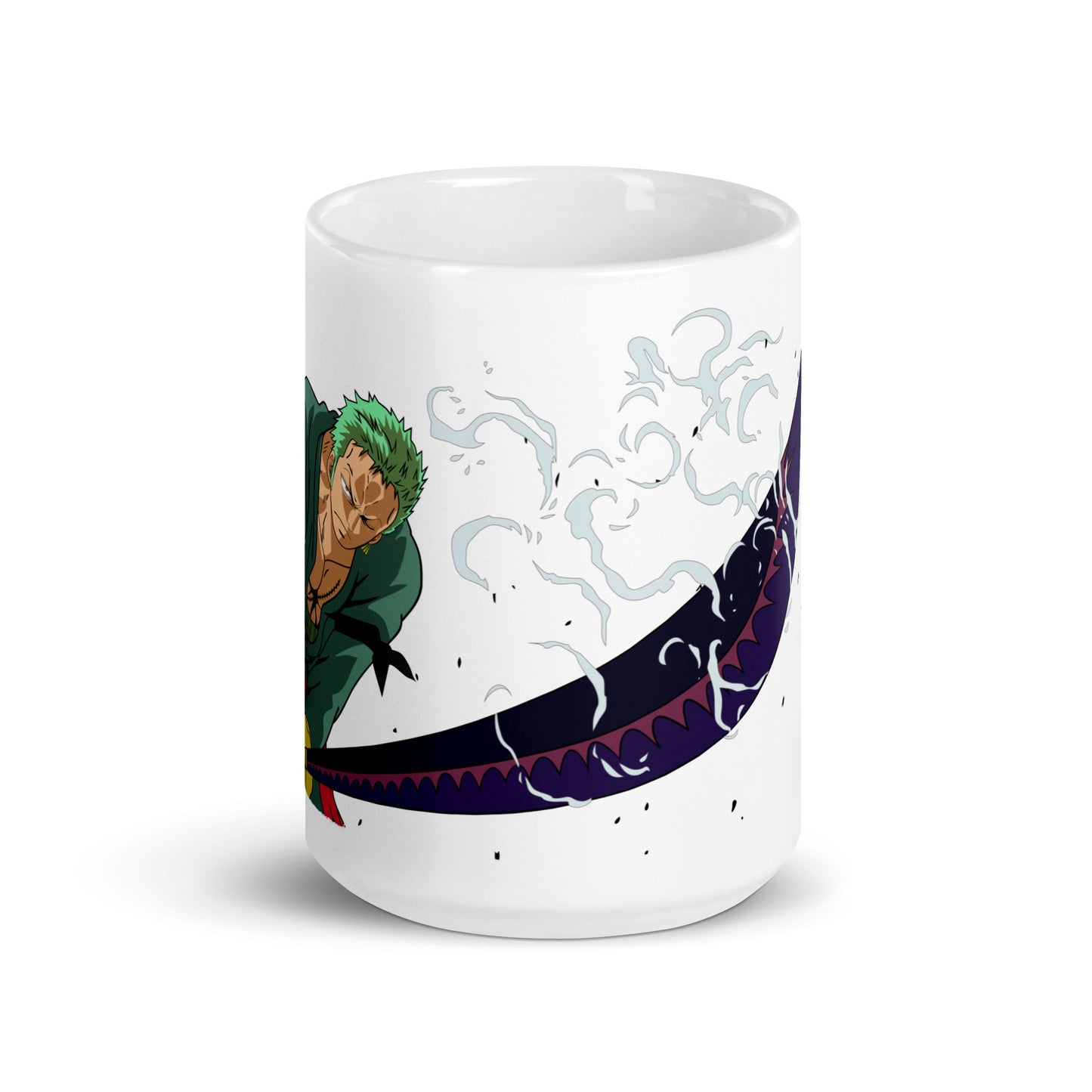 White Glossy Mug - Zoro 8