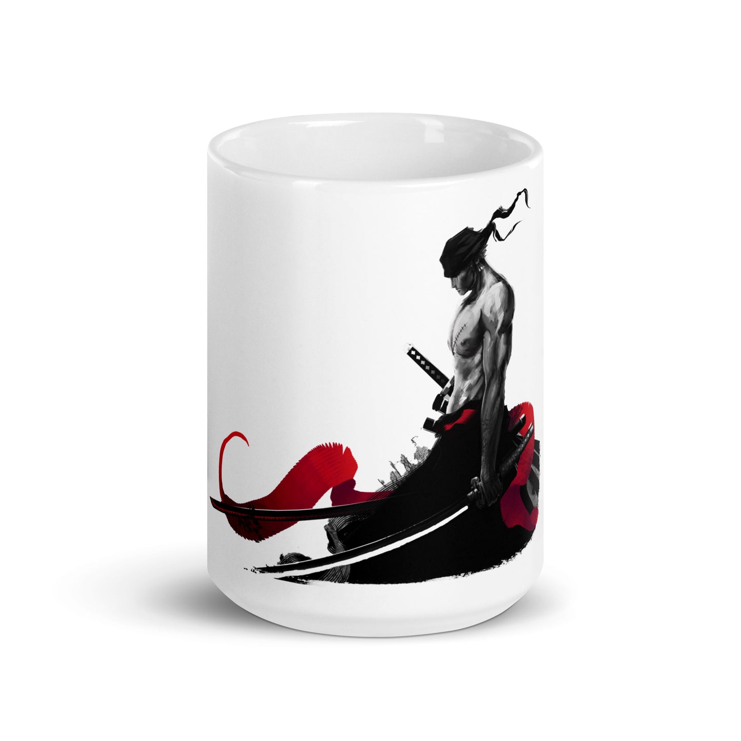 White Glossy Mug - Zoro 14