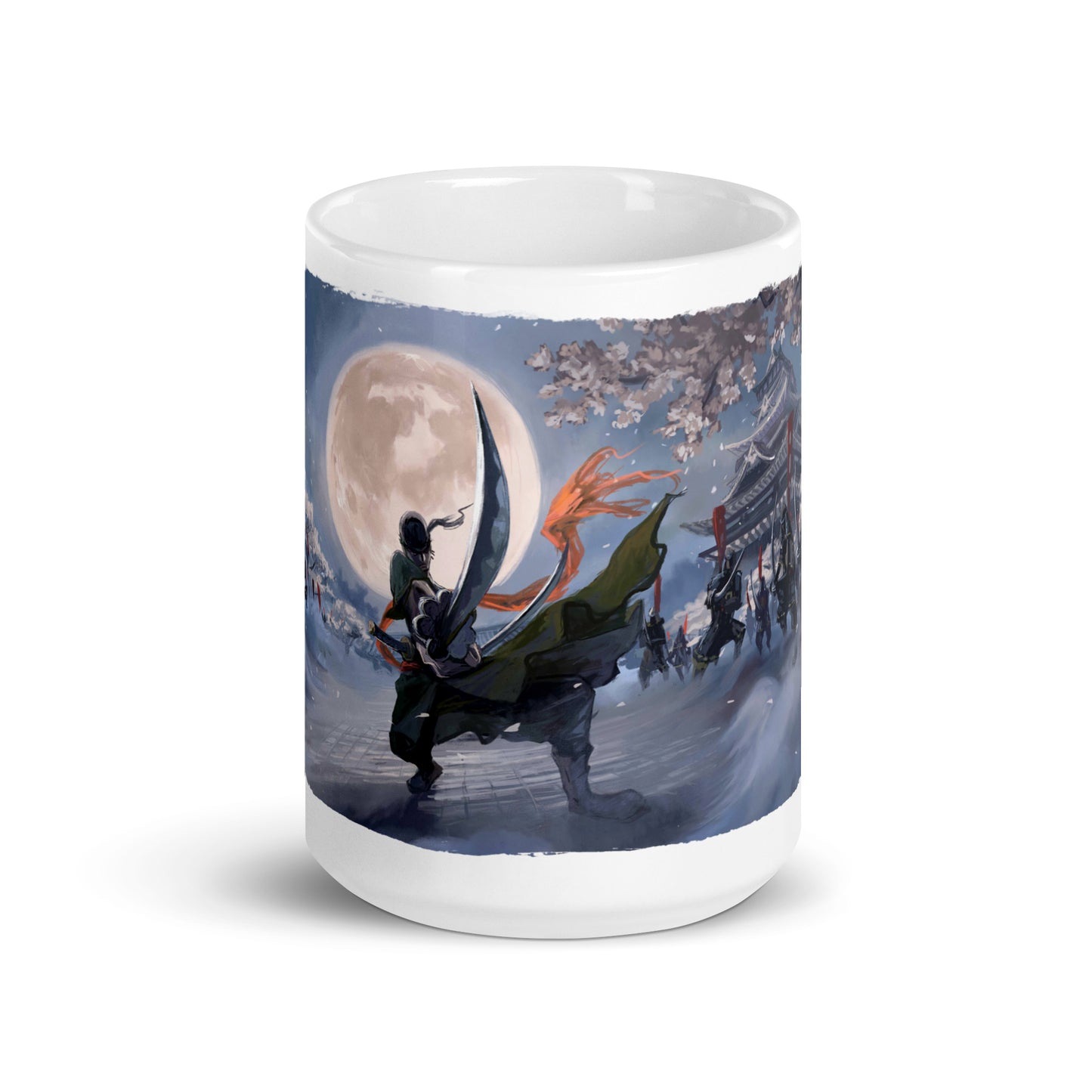 White Glossy Mug - Zoro 15