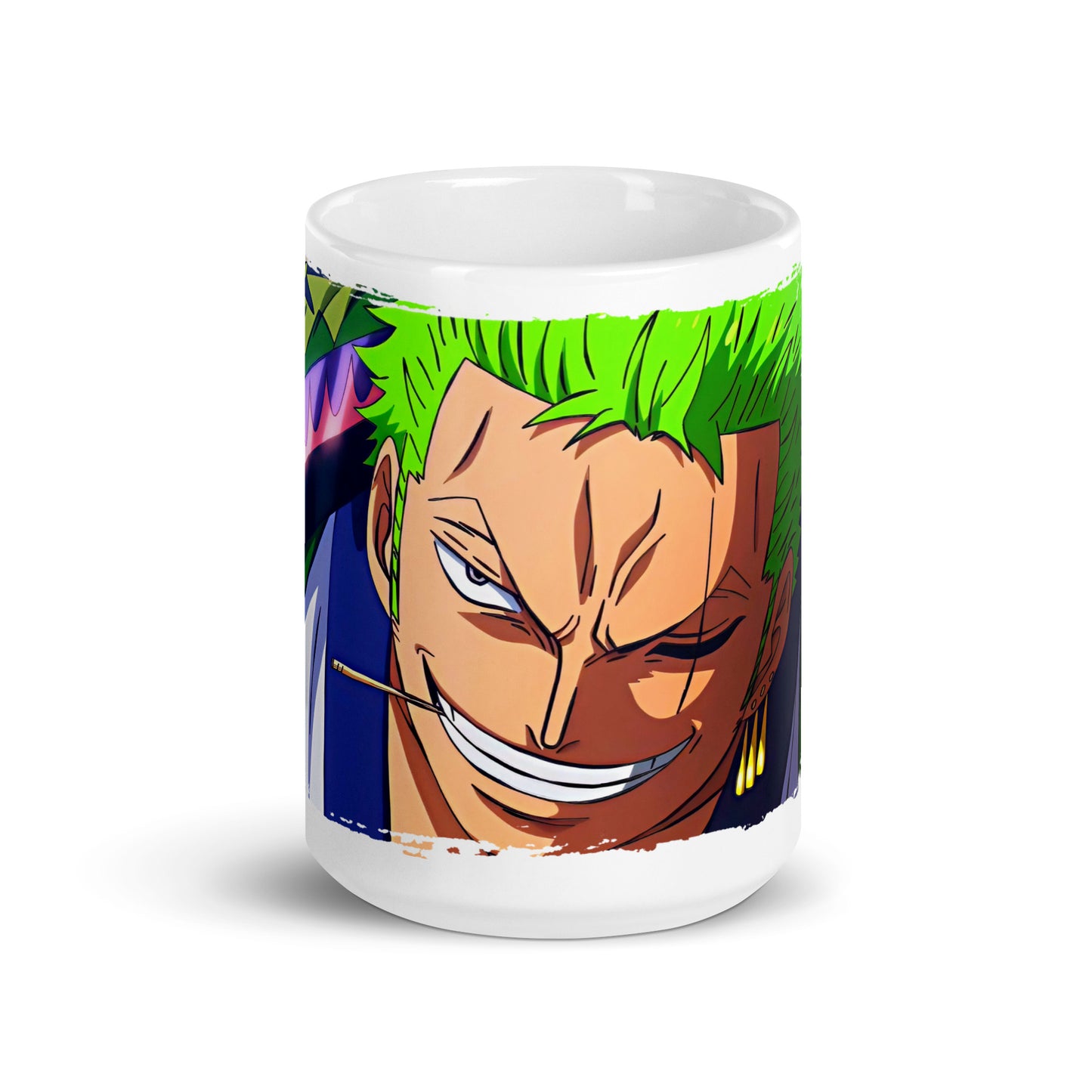 White Glossy Mug - Zoro 25