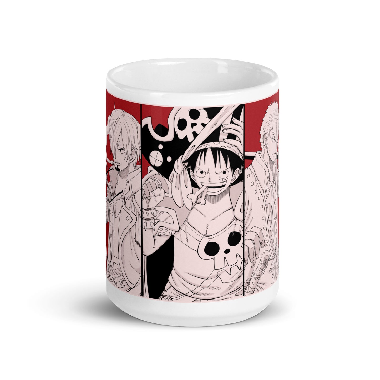 White Glossy Mug - Zoro 26 (a)