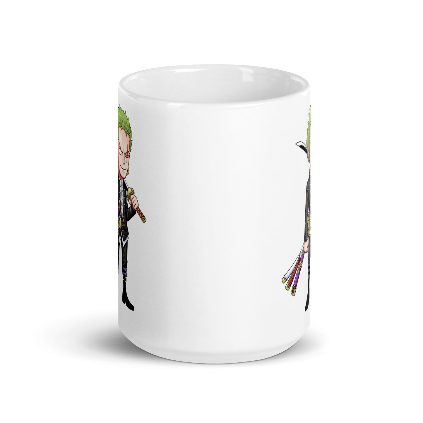 White Glossy Mug - Zoro 27