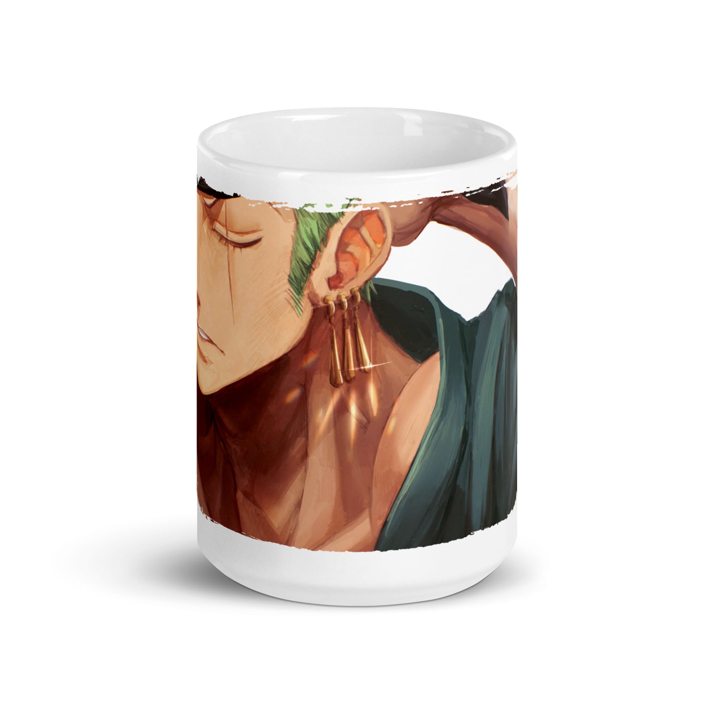 White Glossy Mug - Zoro 33