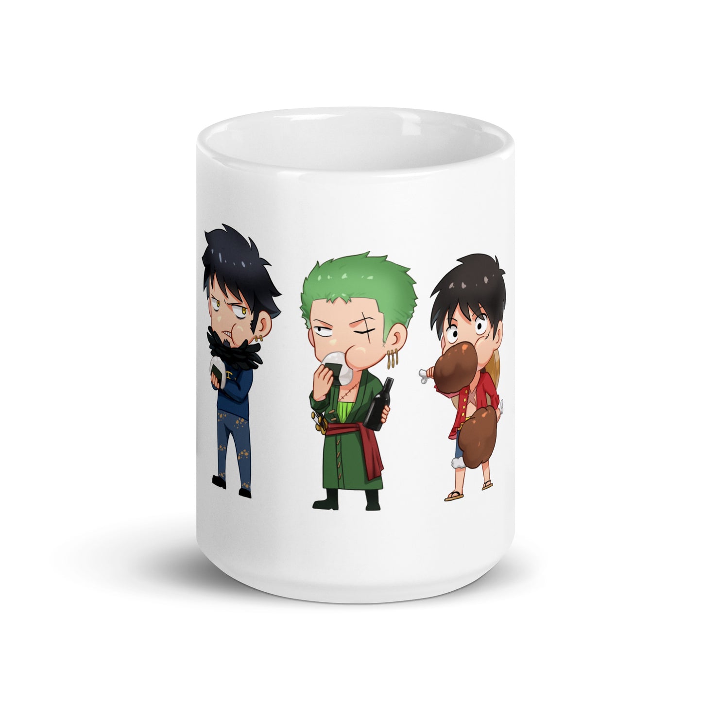 White Glossy Mug - Zoro 35