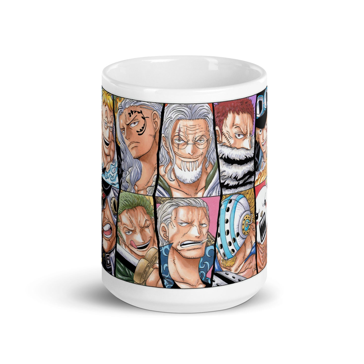 White Glossy Mug - Zoro 45