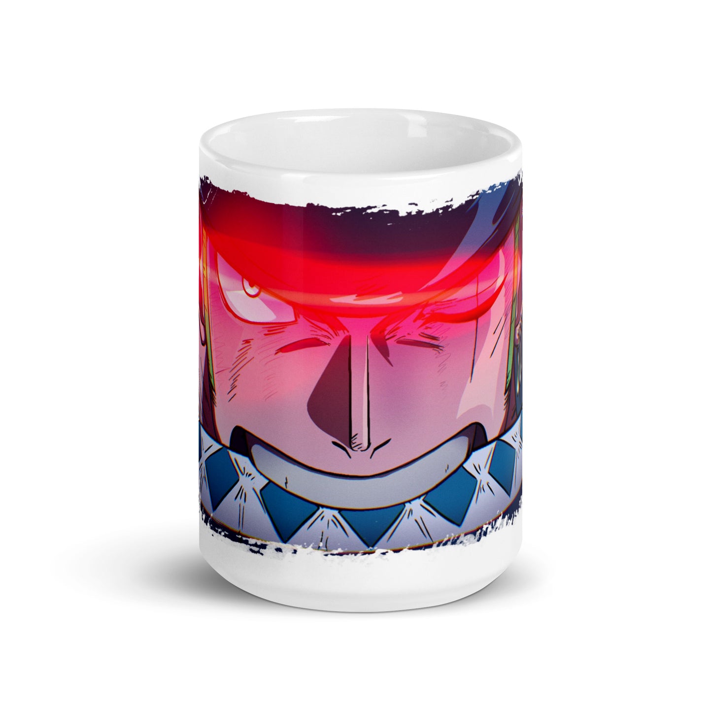 White Glossy Mug - Zoro 48