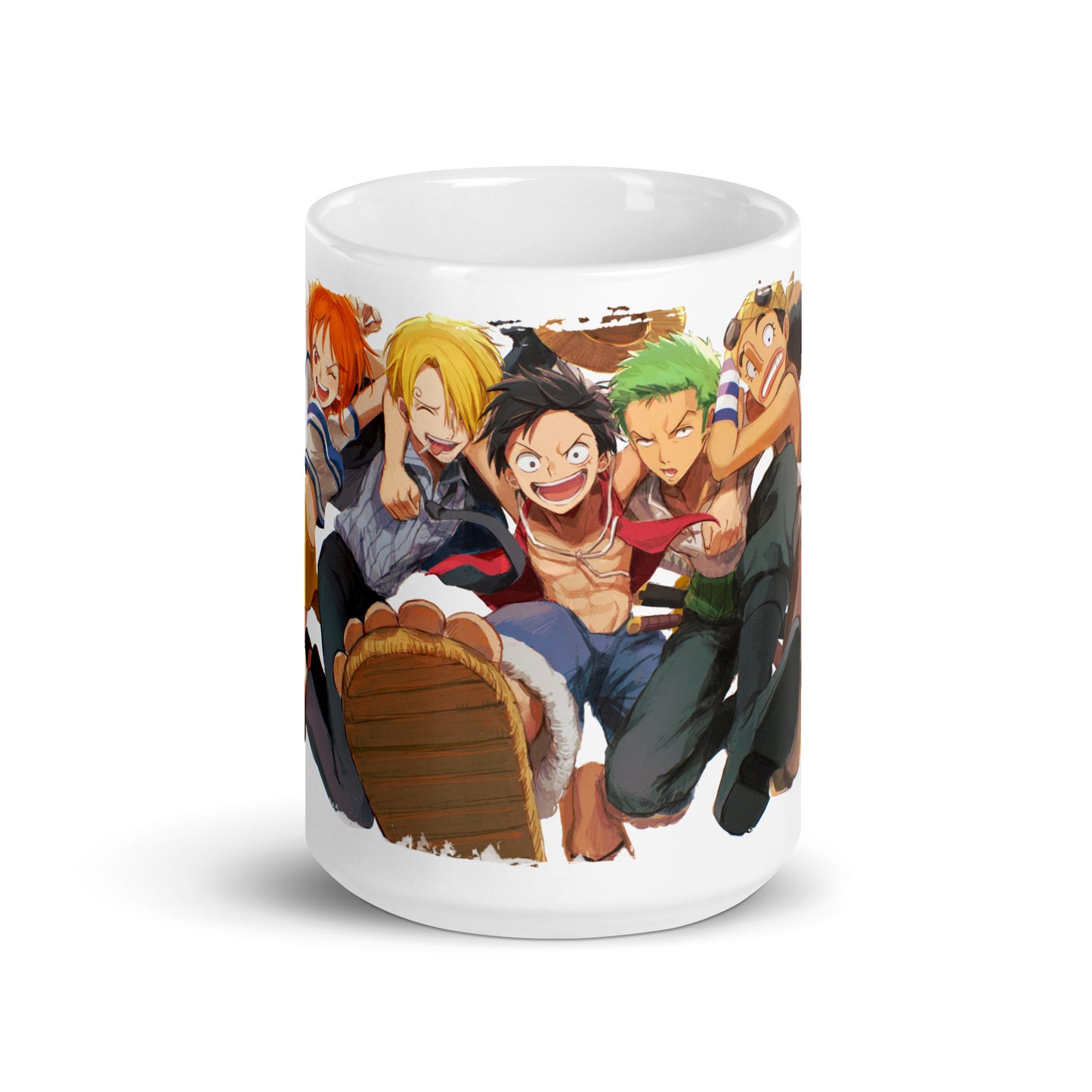 White Glossy Mug - Zoro 49