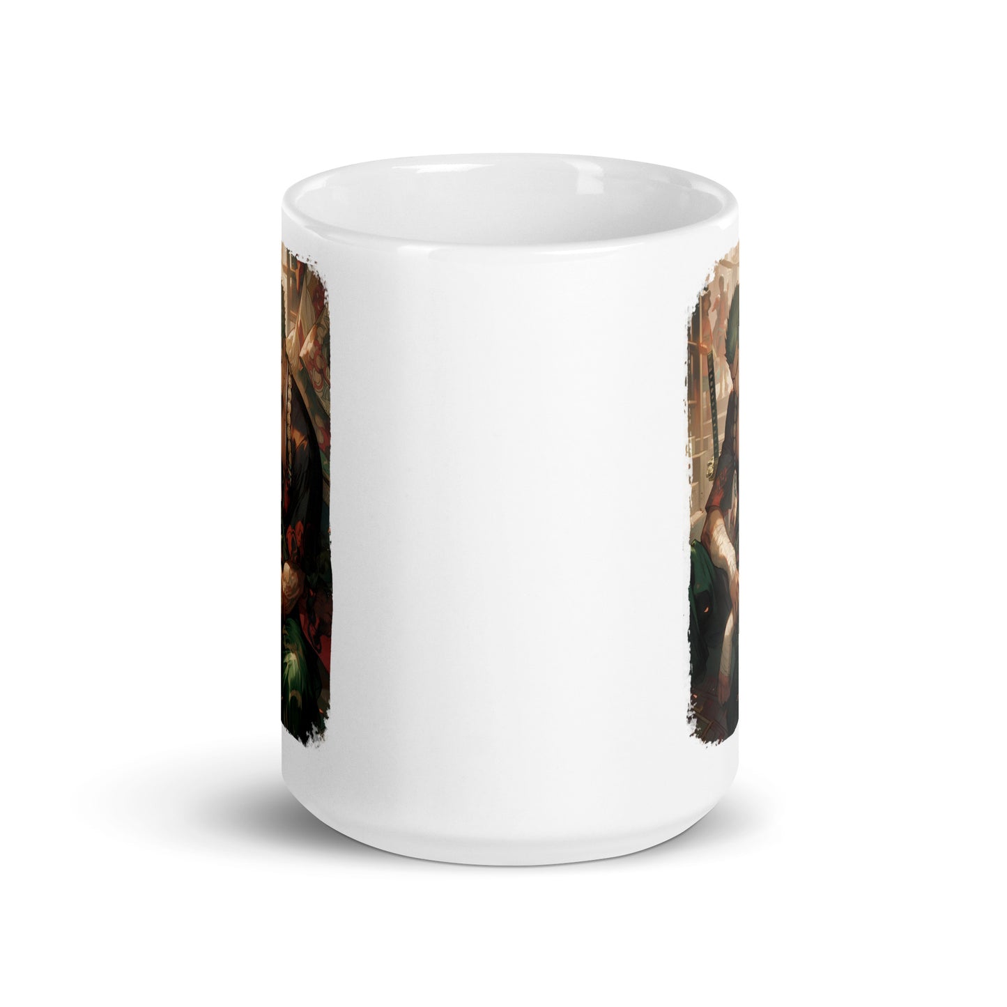 White Glossy Mug - Zoro 50