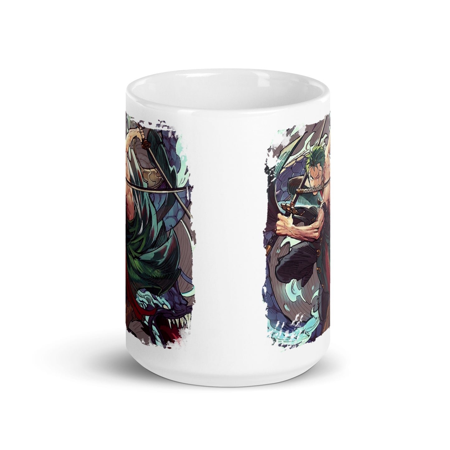 White Glossy Mug - Zoro 53