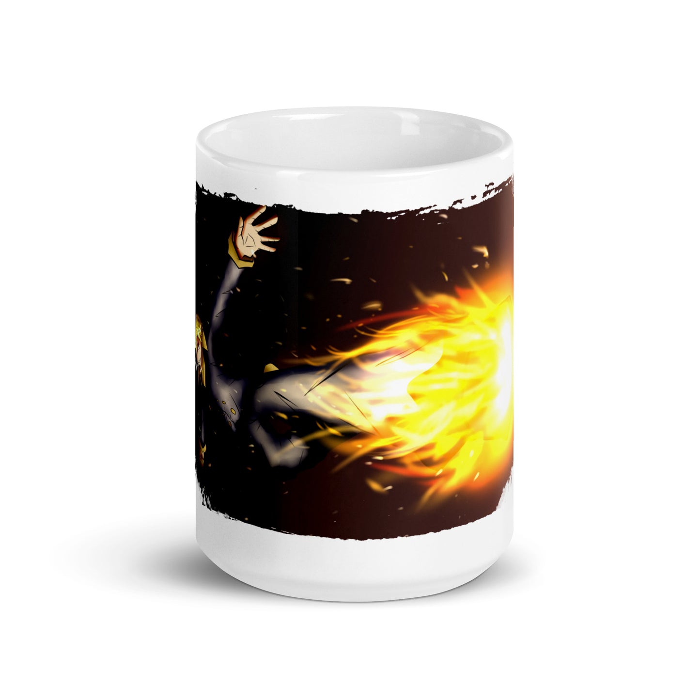 White Glossy Mug -Sanji 3