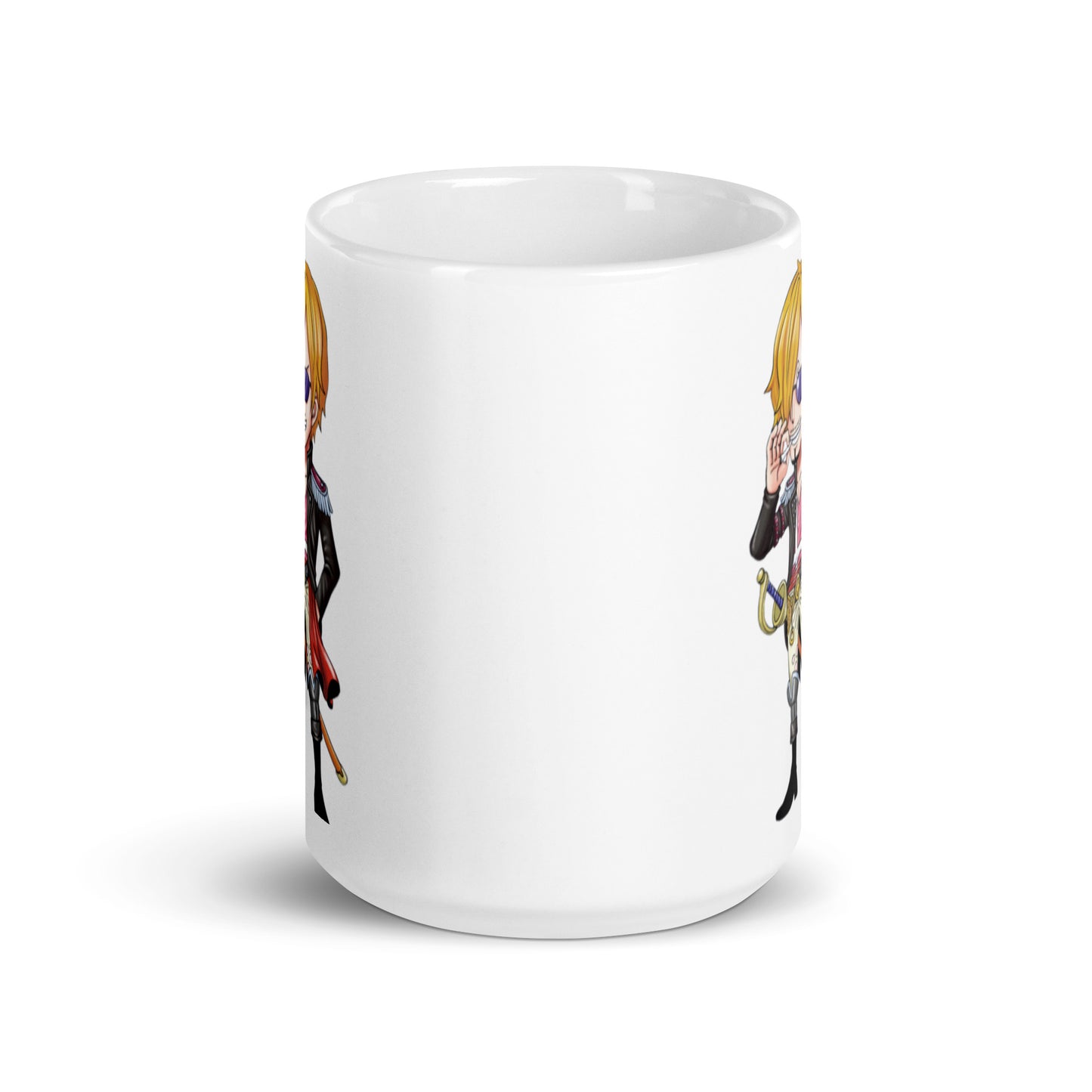 White Glossy Mug -Sanji 13