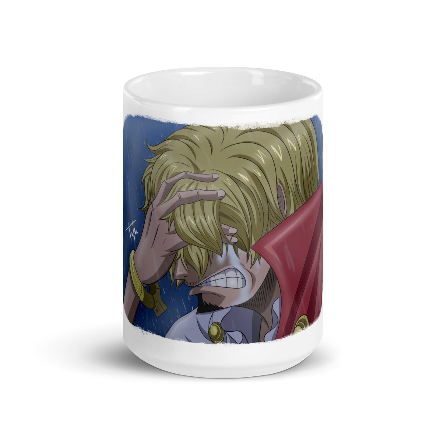 White Glossy Mug -Sanji 20