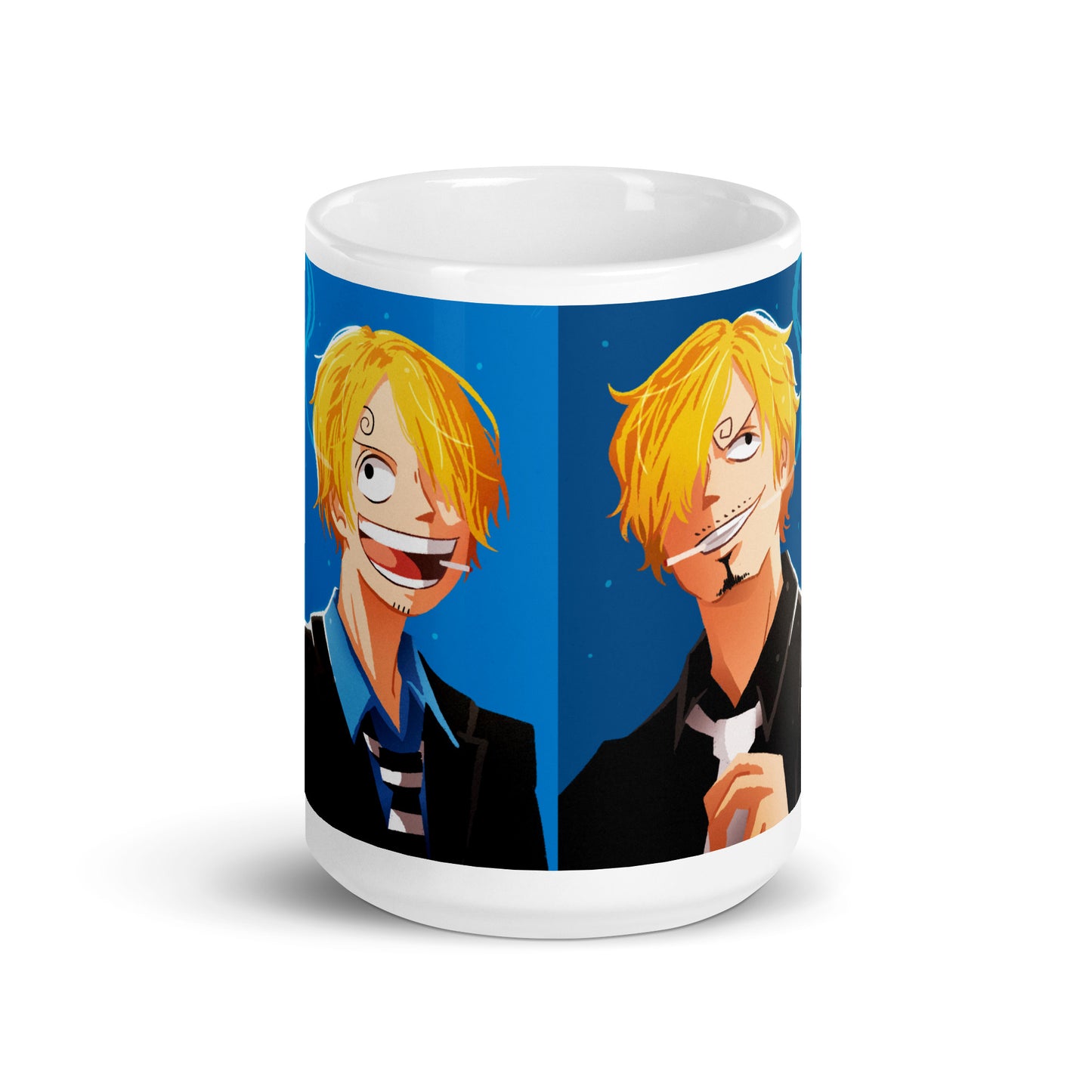 White Glossy Mug -Sanji 21