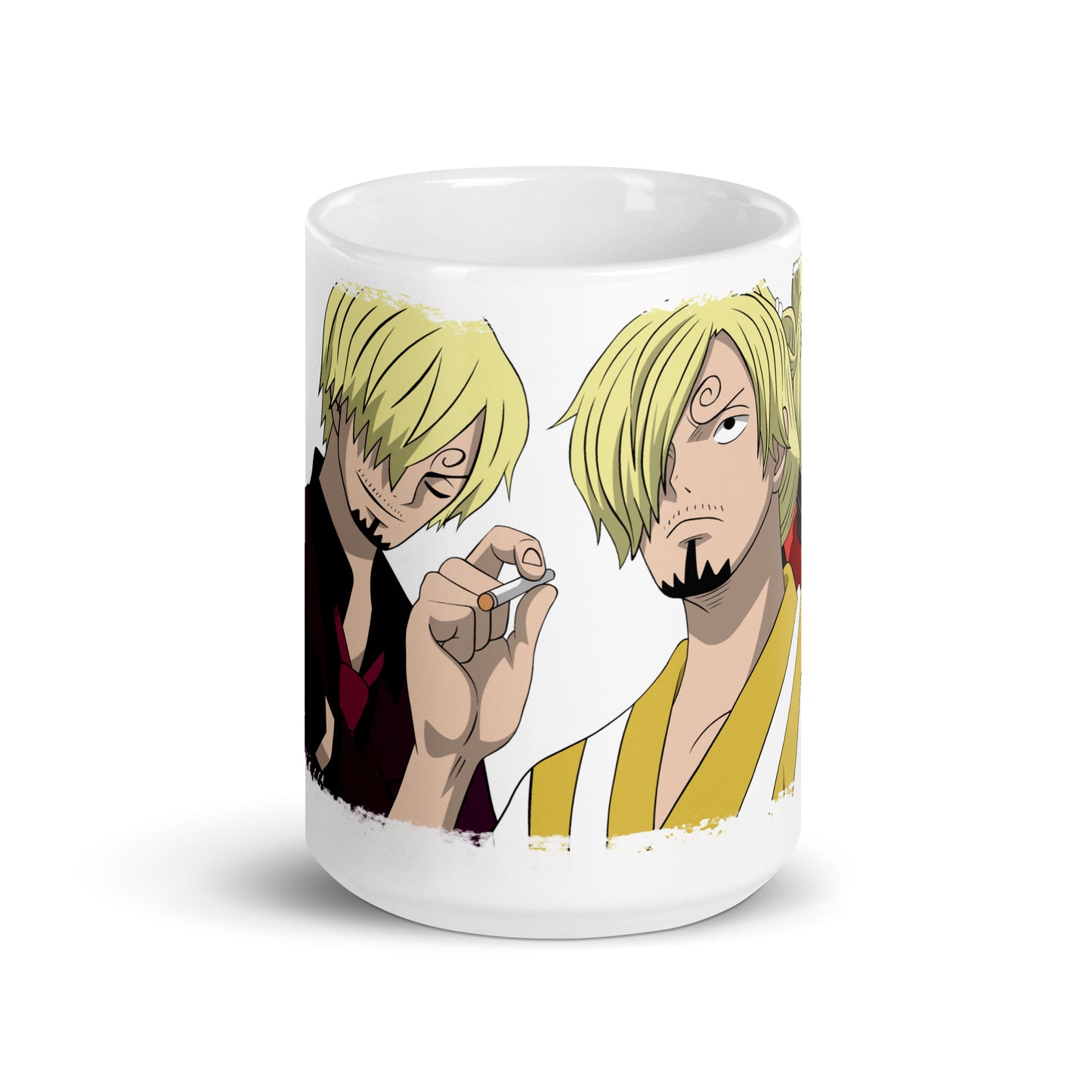 White Glossy Mug -Sanji 24