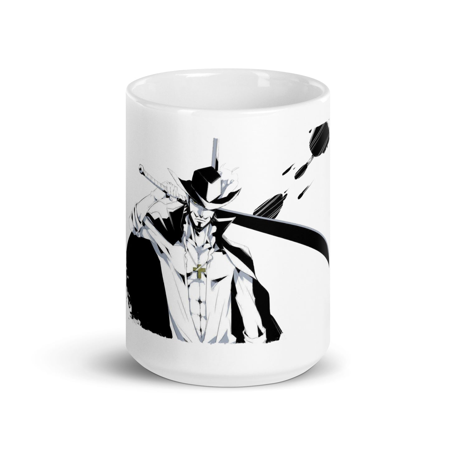 White Glossy Mug - Mihawk 5