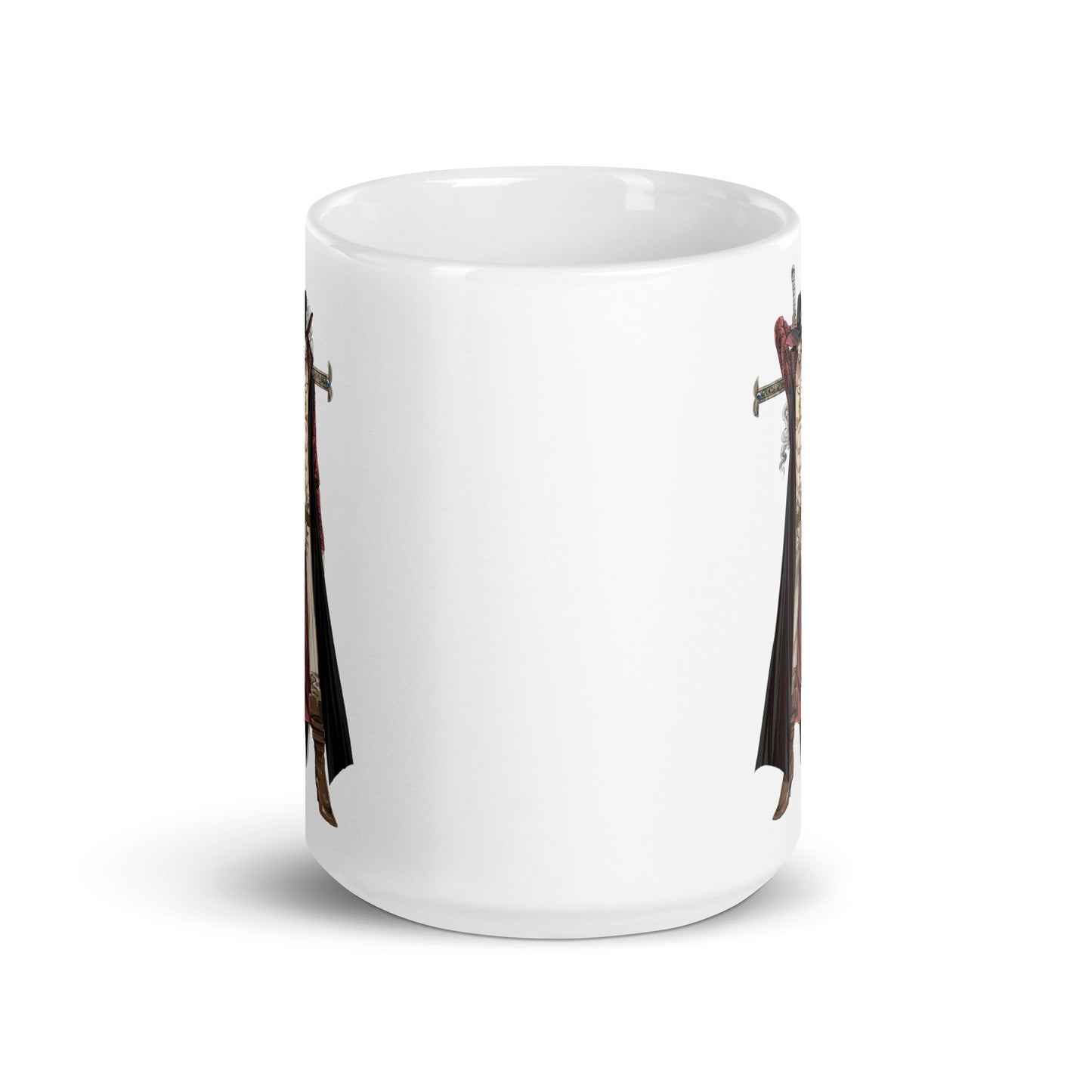 White Glossy Mug - Mihawk 8