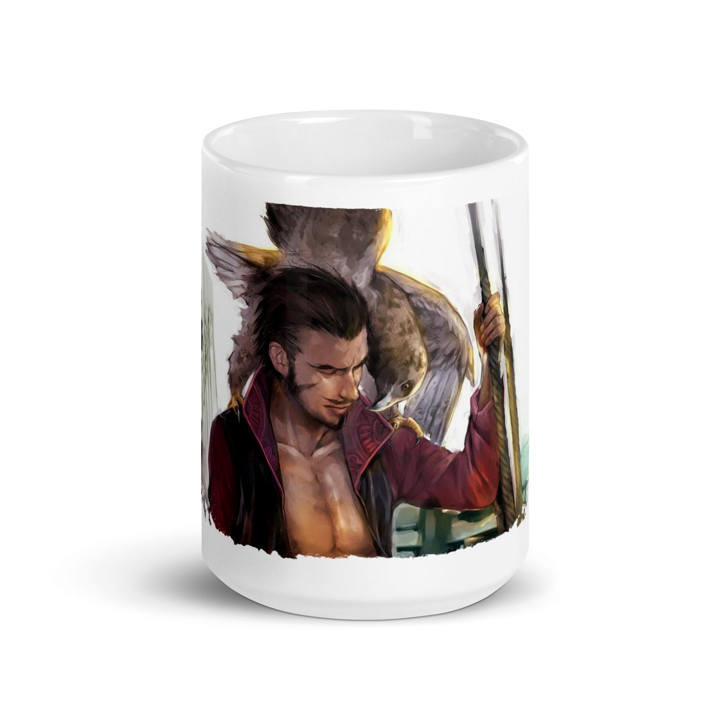 White Glossy Mug - Mihawk 9