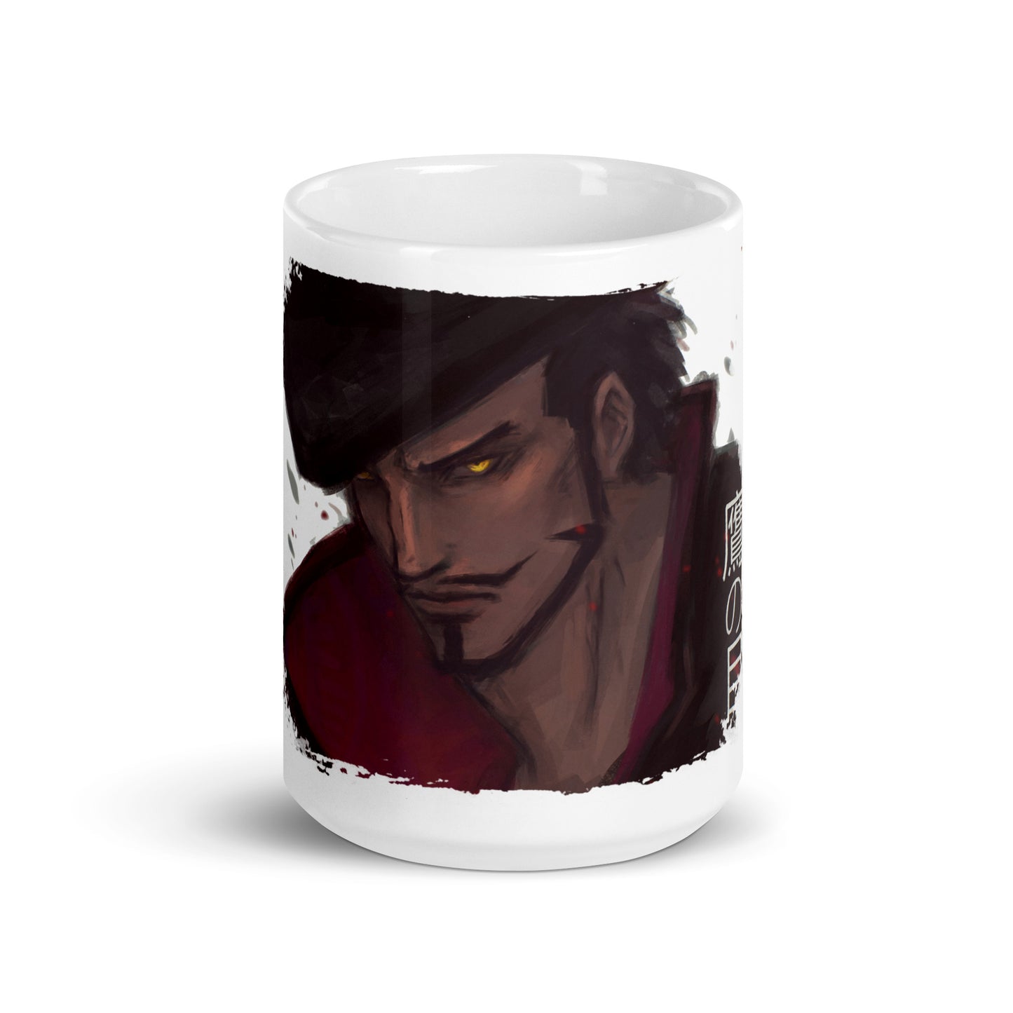 White Glossy Mug - Mihawk 11