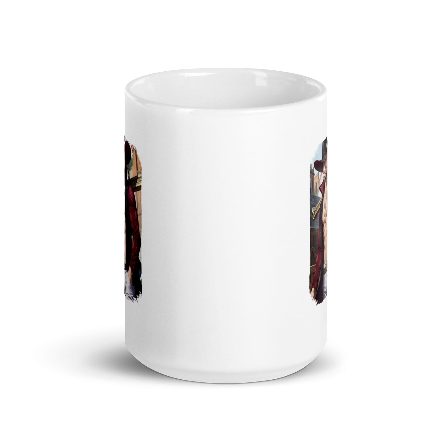 White Glossy Mug - Mihawk 12