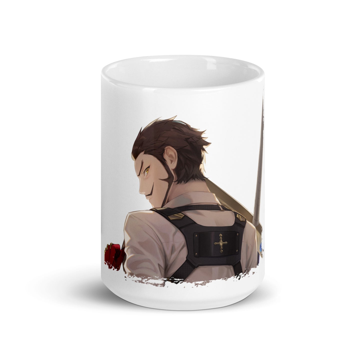 White Glossy Mug - Mihawk 23