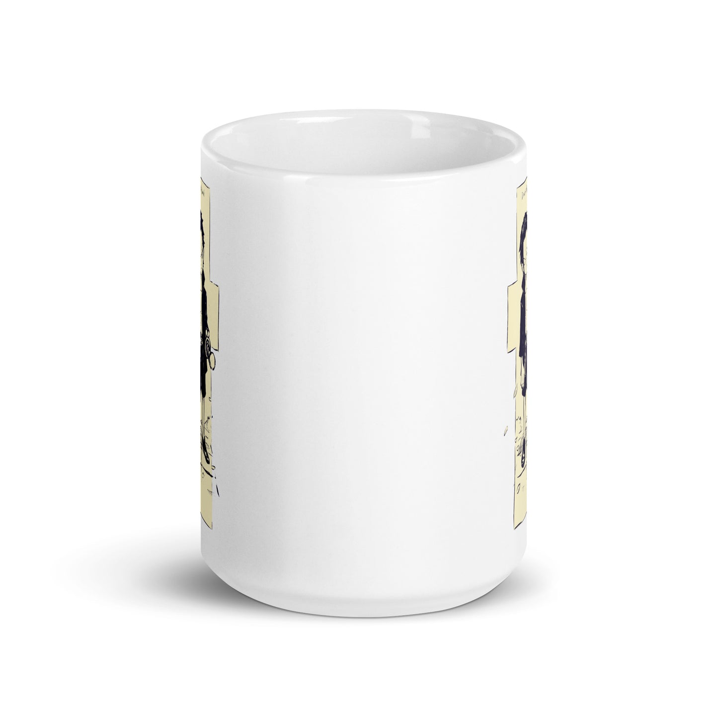 White Glossy Mug - Mihawk 27