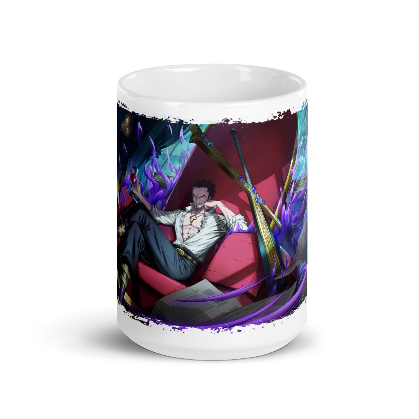 White Glossy Mug - Mihawk 32