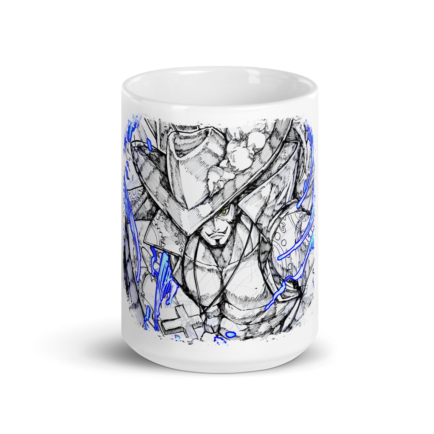 White Glossy Mug - Mihawk 40