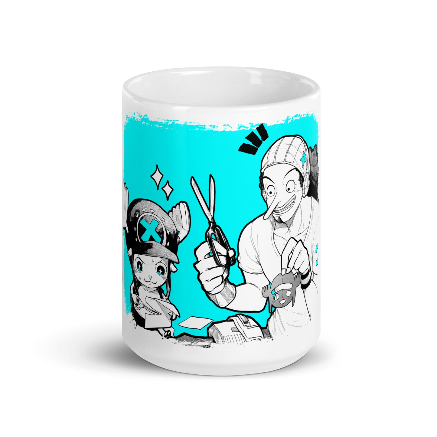 White Glossy Mug - Chopper 5