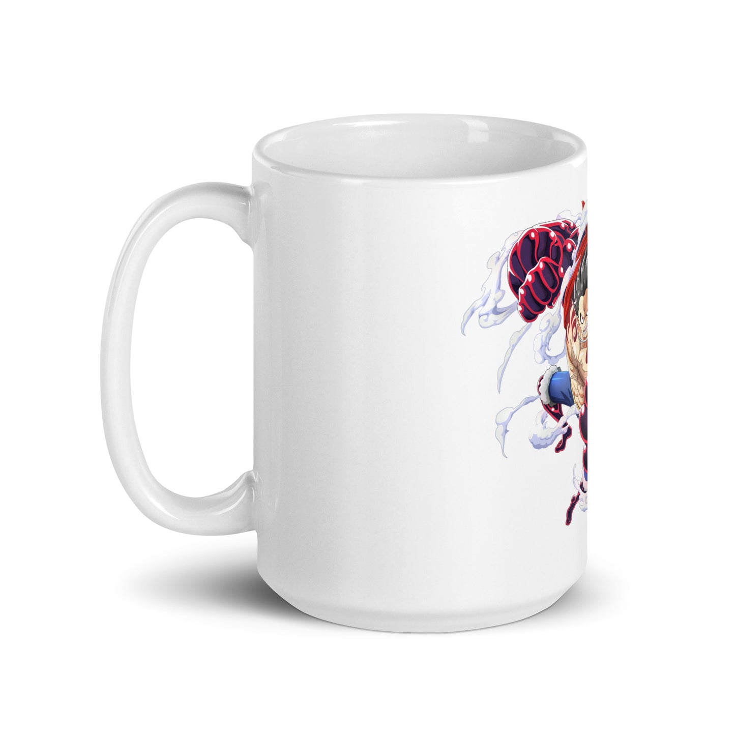 White Glossy Mug - Luffy 5