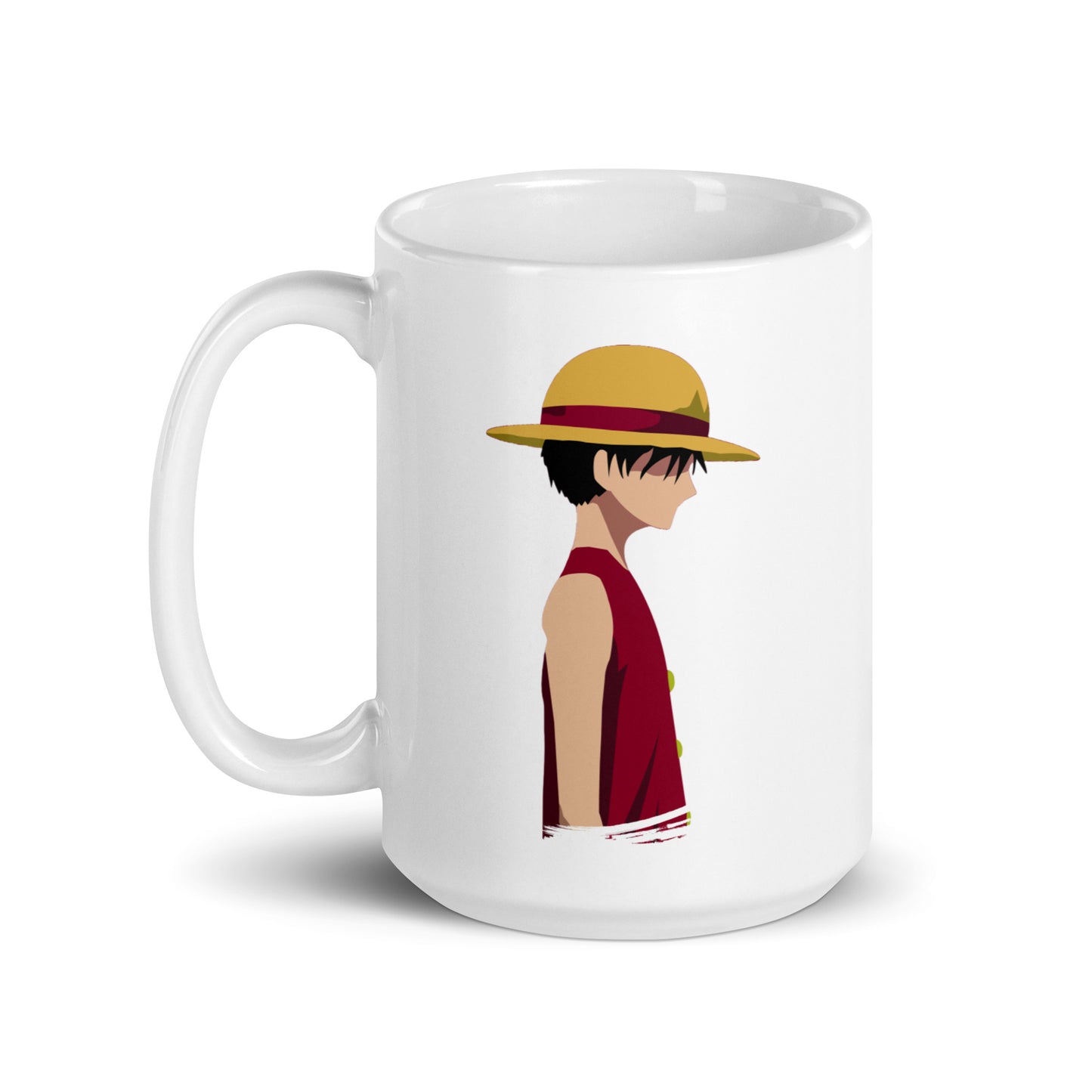 White Glossy Mug - Luffy 6