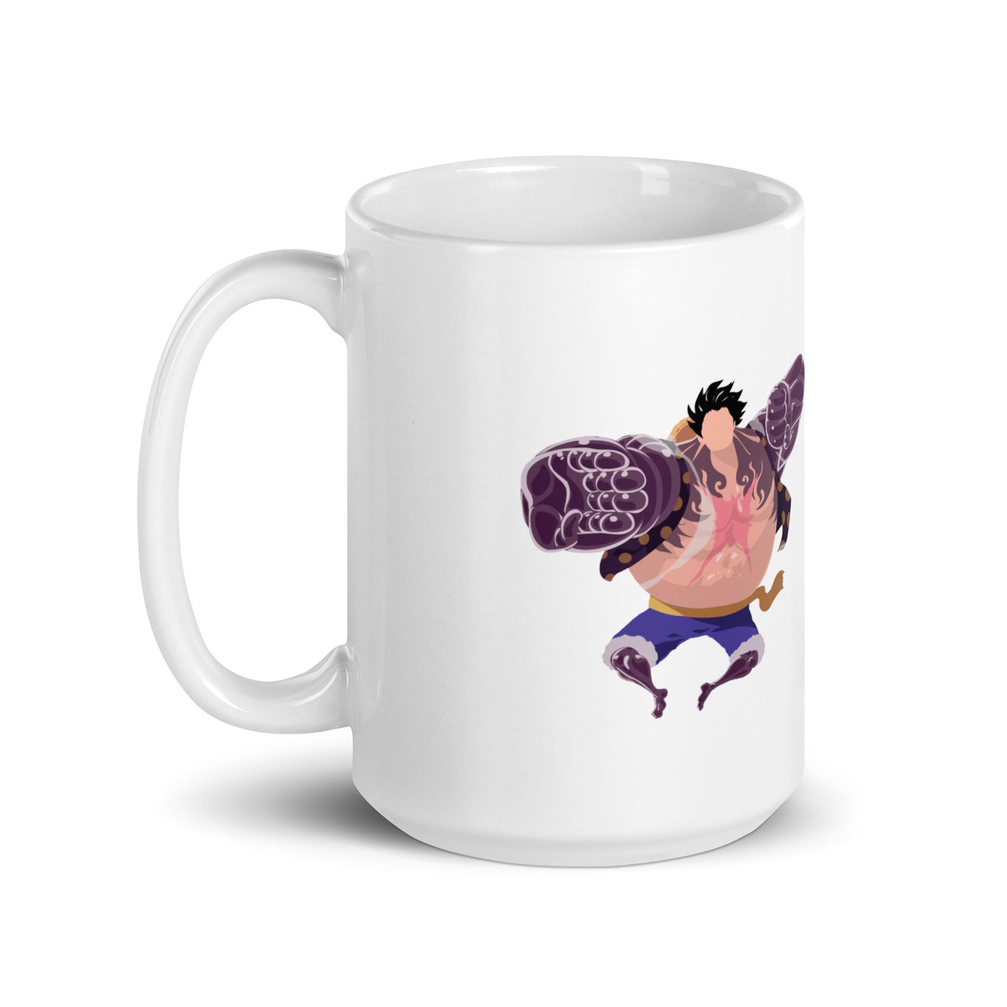 White Glossy Mug - Luffy 18